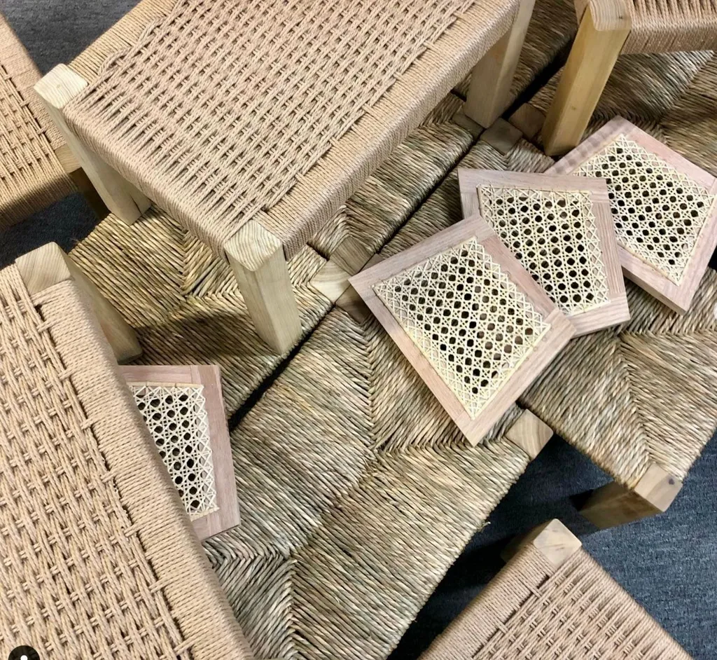 Weave a Paper Cord Stool